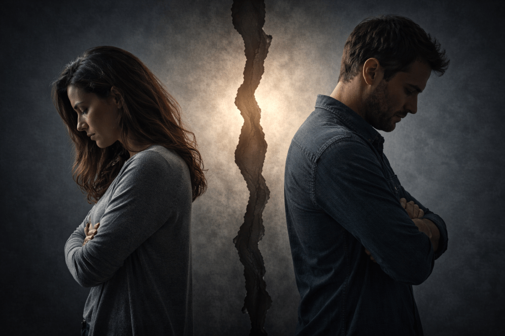 Culpa, acusação e relacionamentos quebrados