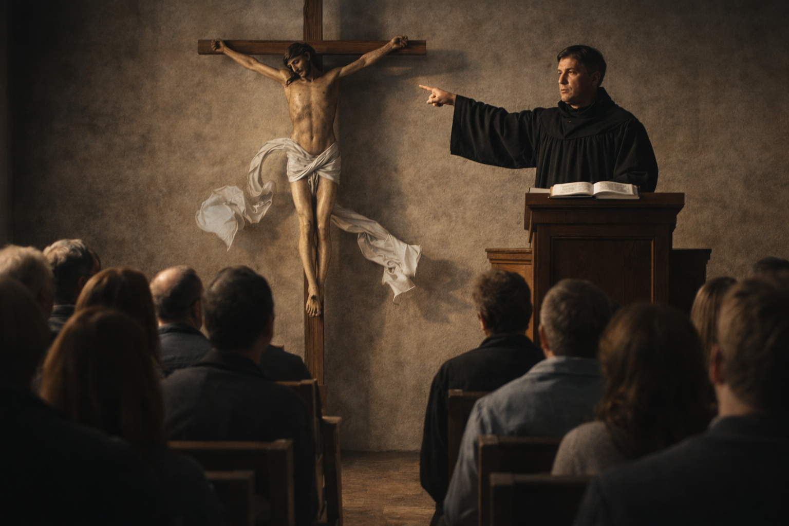 Quando o Púlpito Deixa de Pregar Cristo: A Urgência de Resgatar a Teologia Luterana na Pregação